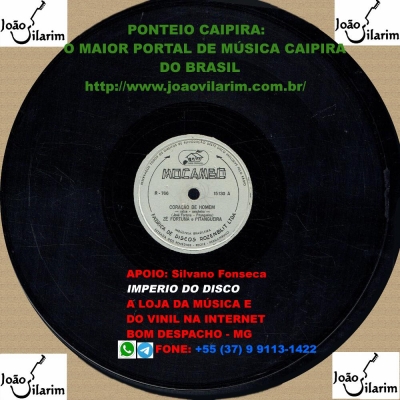 Zé Fortuna E Pitangueira - 78 RPM 1959 (ODEON 14564)
