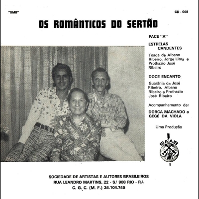 Os Românticos Do Sertão (Compacto Duplo) (CD 008)