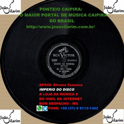 Raul Torres E Serrinha - 78 RPM 1942 (ODEON 12140)