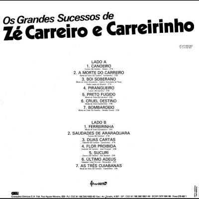 Canoeiro - Zé Carreiro e Carreirinho