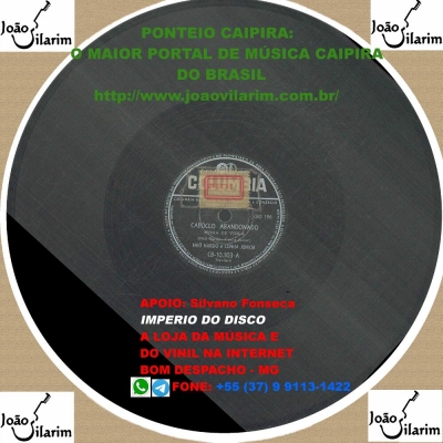 Nho Nardo E Cunha Junior - 78 RPM 1955 (COLUMBIA CB-10193)