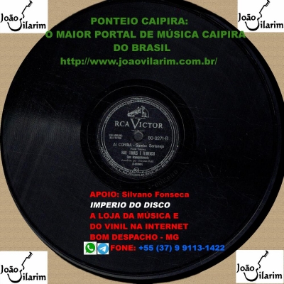 Raul Torres E Florêncio - 78 RPM 1945 (VICTOR 80-0324)