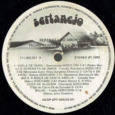 Simão E Sabino (1982) (Volume 3) (DANUBIO LPD 3048)