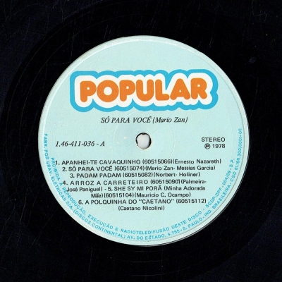 mario_zan_1978_so_para_voce
