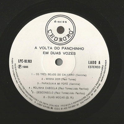 Panchinho_A_Volta_do_Panchinho_1986_Em_Duas_Vozes