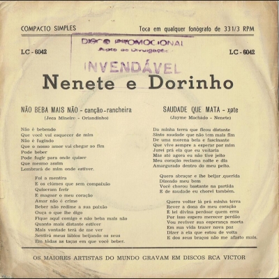 nenete_e_dorinho_nao_beba_mais_nao_saudade