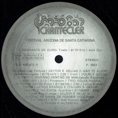 Vencedores do Festival Arizona Santa Catarina