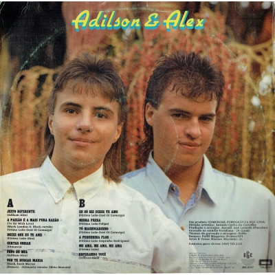 Adilson E Alex - 1991 (LP 3086297)