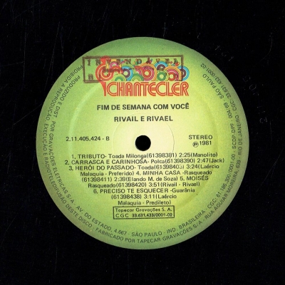 rivail_e_rivael_1981_rivail_e_rivael_fim_de_semana_com_voce