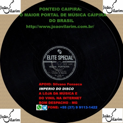 Trio Mineiro - 78 RPM 1951 (ELITE SPECIAL N 1046)
