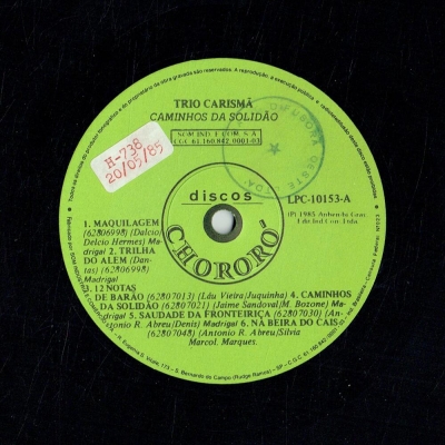 trio_carisma_1985_caminhos_da_solidao