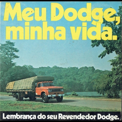 Meu Dodge, Minha Vida - Lembrança Do Seu Revendedor Dodge (Compacto Simples) (SOMVERDE U30101001)