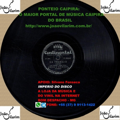 Vieira E Vieirinha - 78 RPM 1956 (CONTINENTAL 17252)