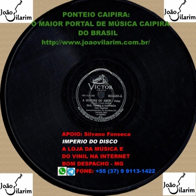 Raul Torres E Florêncio - 78 RPM 1945 (VICTOR 80-0261)