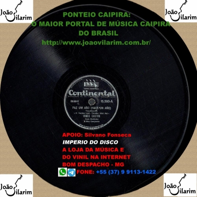 Irmãs Castro - 78 RPM 1945 (CONTINENTAL 15393)