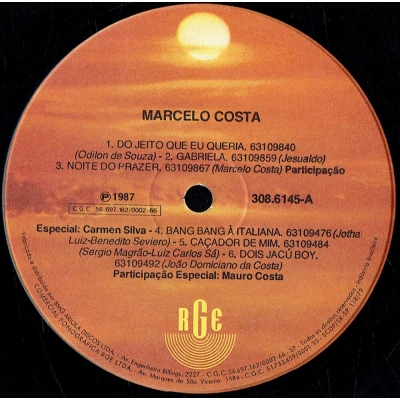Marcelo Costa (1992) (LINE-RECORDS LRLP 023)