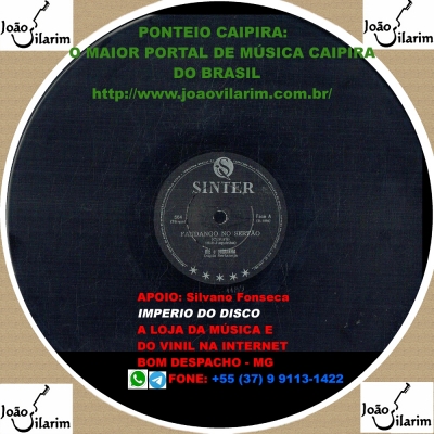 Bié E Juquinha - 78 RPM 1956 (SINTER 460)