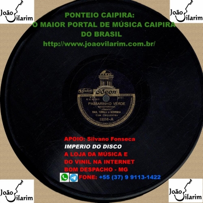 Raul Torres E Serrinha - 78 RPM 1937 (VICTOR 34211)