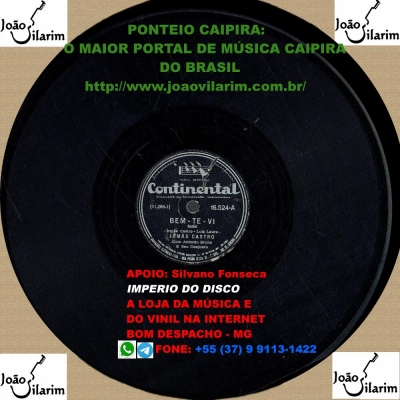 Irmãs Castro - 78 RPM 1950 (CONTINENTAL 16238)