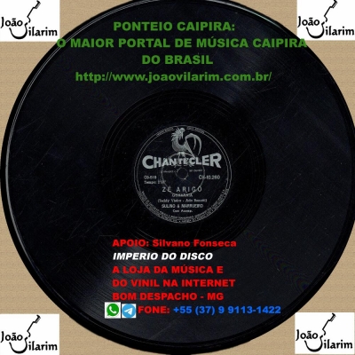 Jacó E Jacozinho (78 RPM 1964) (CHANTECLER CH 10422)