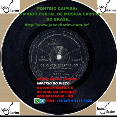 Vieira E Vieirinha - 78 RPM 1954 (CONTINENTAL 16904)