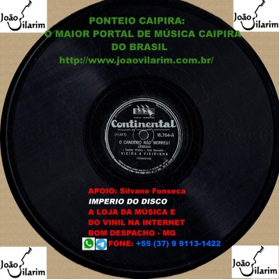 Jeca Mineiro E Bambuí - 78 RPM 1955