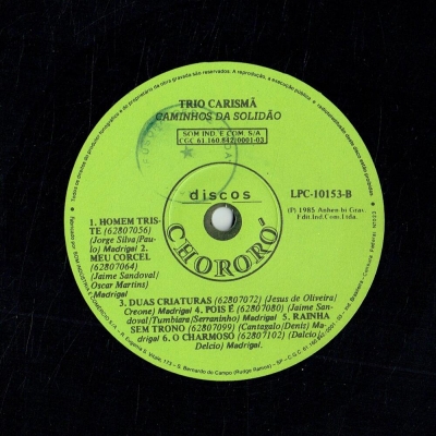trio_carisma_1985_caminhos_da_solidao