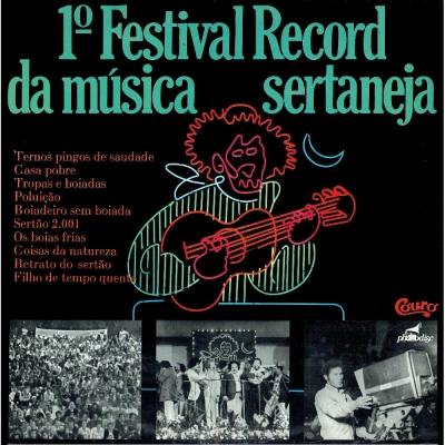 1º Festival Record Da Música Sertaneja (1978) (COURO 044407001)