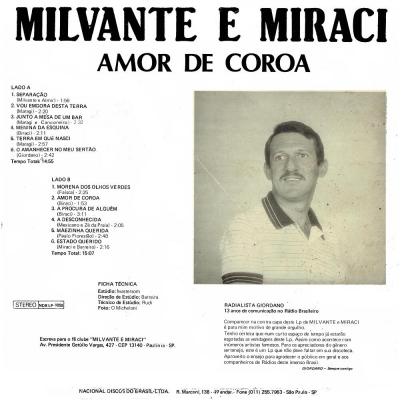 milvante_miraci_1985_amor_de_coroa_vol_1