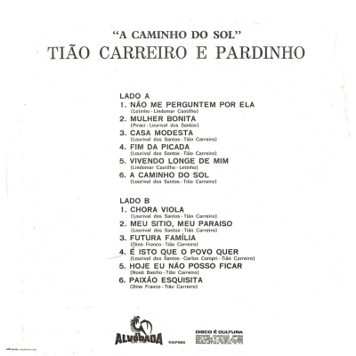 Tiao_Carreiro_Pardinho_1973_A_Caminho_do_Sol