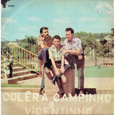 Olivio e Oliveira - Cruzeiro e Cruzeirinho - Colêra, Campinho e Vicentinho (Compacto Duplo) (SABIÁ-S50010)