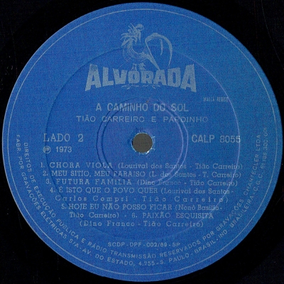 Tiao_Carreiro_Pardinho_1973_A_Caminho_do_Sol