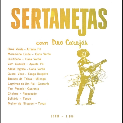 Sertanejas Com Duo Carajás (BEVERLY LPCM 4006)