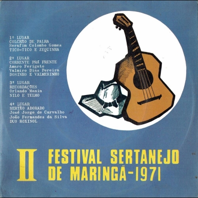 2º Festival Sertanejo De Maringá (1971) (compacto Duplo) (EMECÊ CD 7110)