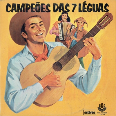 Campeões Das 7 Léguas (Compacto Duplo) (1977) ( (RGE-CD 01)
