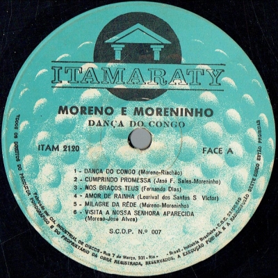 Biá E Biazinho – 78 RPM 1960