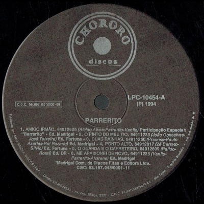 Parrerito (1994) (CHORORO LPC 10454)