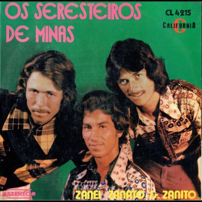 Os Seresteiros De Minas - Zanei, Zanato e Zanito (1976) (CL 4215)