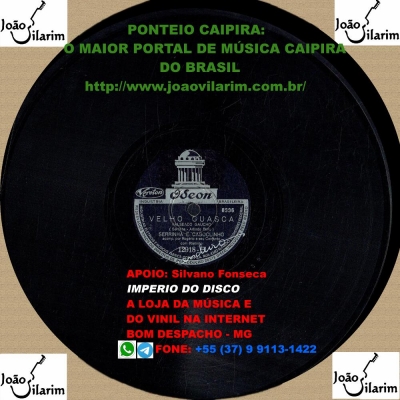 Serrinha E Caboclinho - 78 RPM 1949 (ODEON 12918)