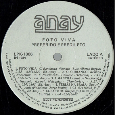 Alan E Nando - 1995 (HMLP 1013)