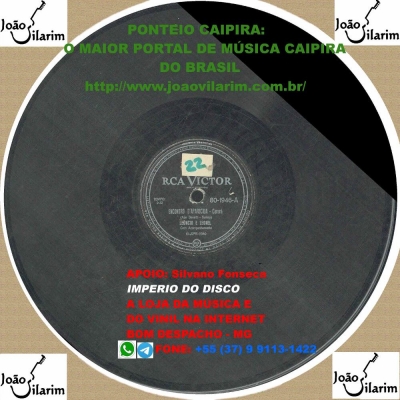 Leôncio E Leonel - 78 RPM 1958 (RCA VICTOR 80-1946)
