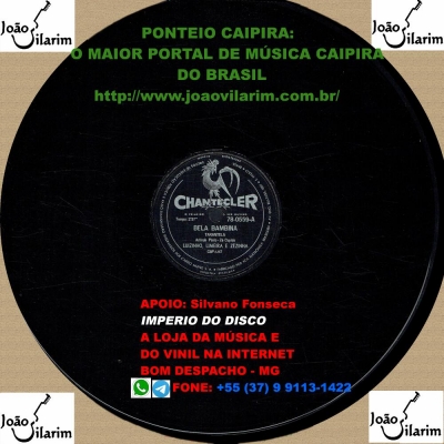 Luizinho e Limeira - 78 RPM 1962 (CHANTECLER 780559)