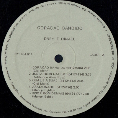 Coração Bandido (ARCA 521404614)