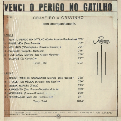 Craveiro_Cravinho_1970_Venci_Perigo_No_Gatilho