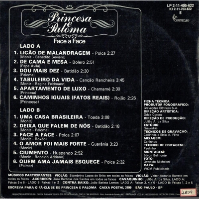 princesa_paloma_1983_face_a_face
