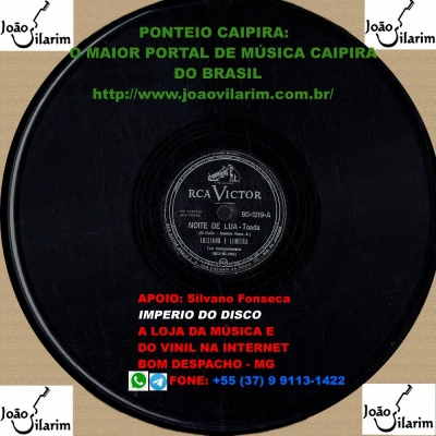 Luizinho e Limeira - 78 RPM 1953 (RCA VICTOR 80-1219)