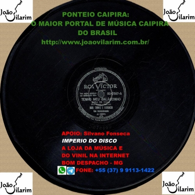 Raul Torres E Florêncio - 78 RPM 1948 (RCA VICTOR 80-0587)