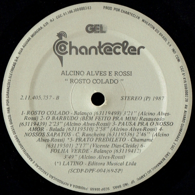 Alcino_Alves_Rossi_1987_Rosto_Colado_CHANTECLER211405757