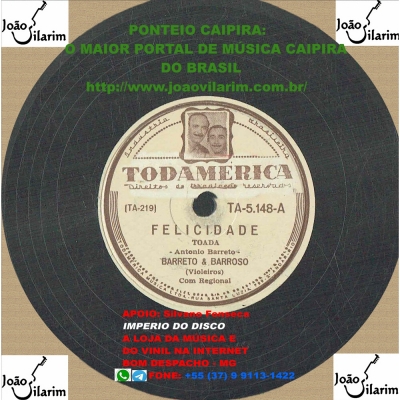 Barreto E Barroso - 78 RPM 1952 (TODAMERICA TA 5148)