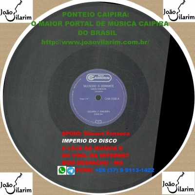 Juquinha E Junqueira - 78 RPM 1960 (RCA-CAMDEN CAM 1017)